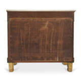 A CLASSICAL BRASS-MOUNTED AND ROSEWOOD-VENEERED MARBLE-TOP PIER TABLE - photo 5