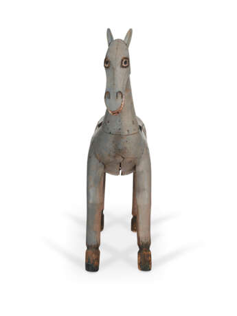 A CARVED AND PAINTED HOBBY HORSE - photo 4