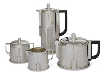 AN AMERICAN FOUR-PIECE TEA AND COFFEE SERVICE