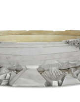 A RARE AMERICAN SILVER ICE BOWL