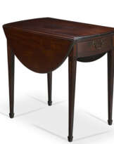 A FEDERAL INLAID MAHOGANY PEMBROKE TABLE
