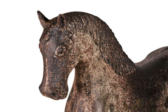 A CAST IRON HORSE WEATHERVANE - Foto 3