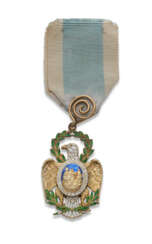 THE ORDER OF THE CINCINNATI: A FRENCH ENAMELED SILVER-GILT EAGLE