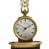 A CLASSICAL EBONIZED MAHOGANY AND ORMOLU-MOUNTED "LIGHTHOUSE" TIMEPIECE CLOCK - photo 2