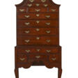 A QUEEN ANNE MAHOGANY HIGH CHEST-OF-DRAWERS - Archives des enchères