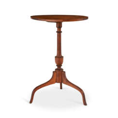 A FEDERAL MAPLE CANDLESTAND