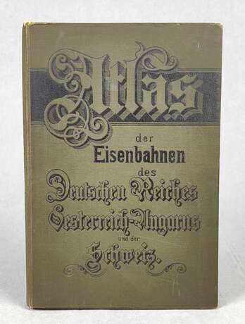 Atlas der Eisenbahnen 1895 - Foto 1