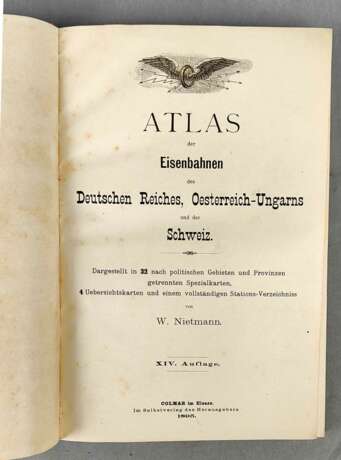 Atlas der Eisenbahnen 1895 - фото 2