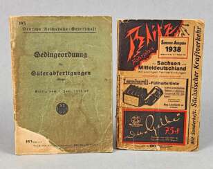 3 Bücher Deutsche Reichsbahn 1935/38
