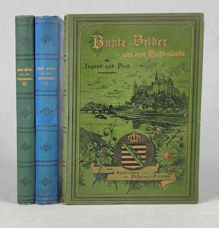 3 Bände Bunte Bilder 1893/1903 - photo 1