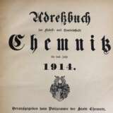 Adreßbuch Chemnitz 1914 - Foto 2