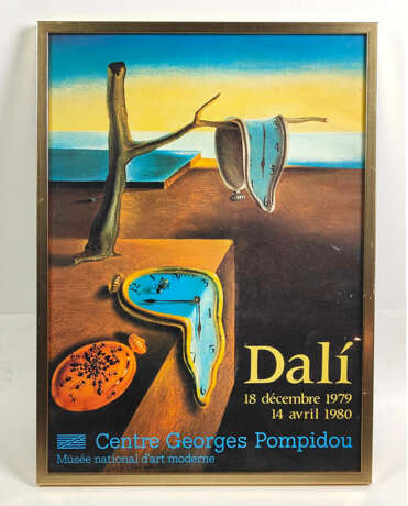Ausstellungsplakat Dali 1979/80 - Foto 1