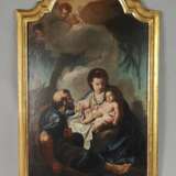 Barock Gemälde Heilige Familie - Foto 1