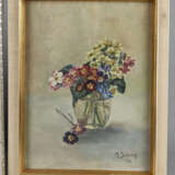 2 Blumen Stillleben - signiert 1936/37 - Foto 3