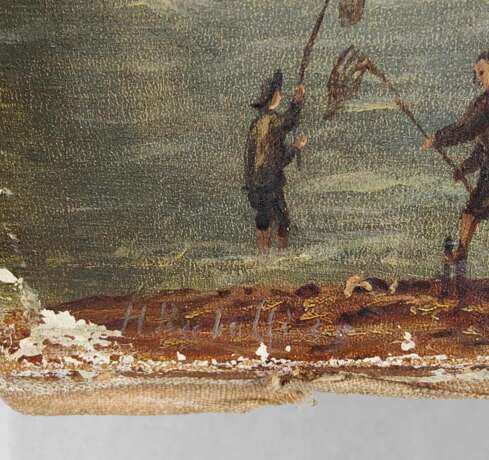 abziehendes Gewitter - Rudolph, H. 1889 - Foto 2