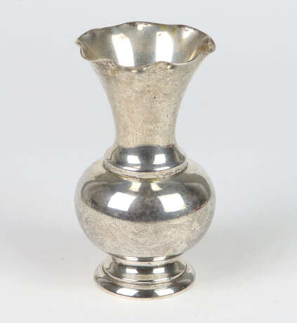 Trichter Vase - Silber - photo 1