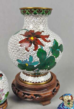 3 Cloisonné Zierteile - Foto 2