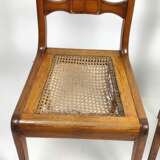2 Biedermeier Stühle um 1840 - фото 2