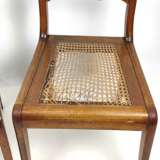 2 Biedermeier Stühle um 1840 - фото 3