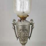 Zinn Petroleumlampe um 1890 - Foto 1