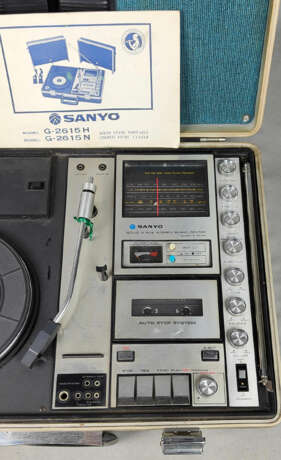 Sanyo Compact-Anlage 1970er Jahre - photo 2