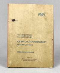 Zeiss Gebrauchsanweisung