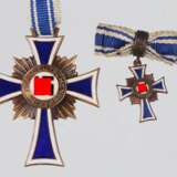 Mutterkreuz mit Miniatur in Bronze - фото 1