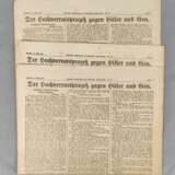 6x Bayerische Staatszeitung und -anzeiger 1924 - Foto 1