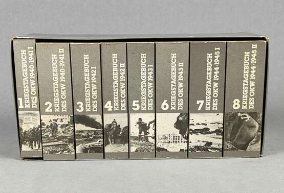 8 Bände Kriegstagebuch - photo 1