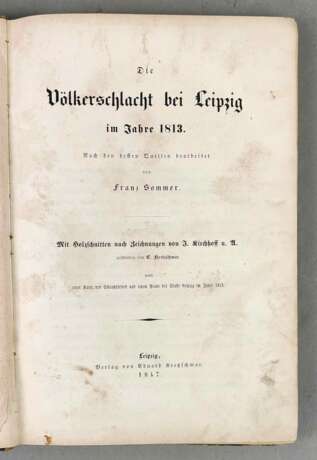 Die Völkerschlacht bei Leipzig im Jahre 1813 - фото 1