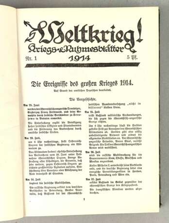2 Bände Weltkrieg! 1914/18 - Foto 2