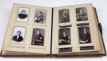 Historismus Fotoalbum um 1880