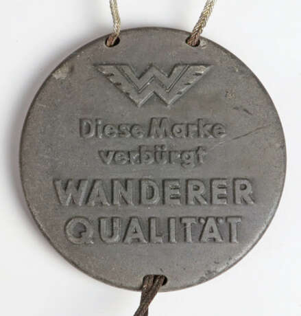 Plakette 50 Jahre Wanderer Werke 1935 - Foto 2
