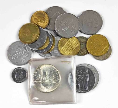 500 Silber Lire Italien 1966 u.a. - photo 1