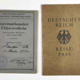 DR Reisepass und Führerschein Sachsen 1928/32 - photo 1