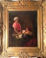 William Morrison Wyllie . "У гадалки", 1882 г. William Morrison Wyllie . "У гадалки", 1882 г.