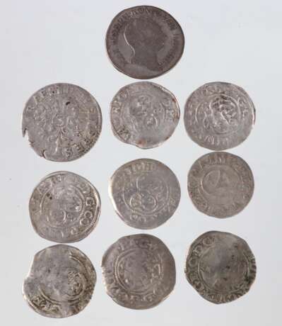 10 Silbermünzen 1577/1806 - фото 1