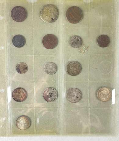15 Kleinmünzen Österreich 1806/1916 - Foto 1