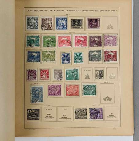 BriefmarkenTschechoslowakei 1918/36 - photo 2