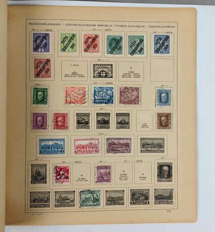 BriefmarkenTschechoslowakei 1918/36 - фото 4