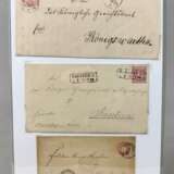 5 Markenbriefe Sachsen 1850/65 - photo 1