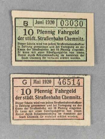 Städt. Straßenbahn Chemnitz 1920 - photo 1