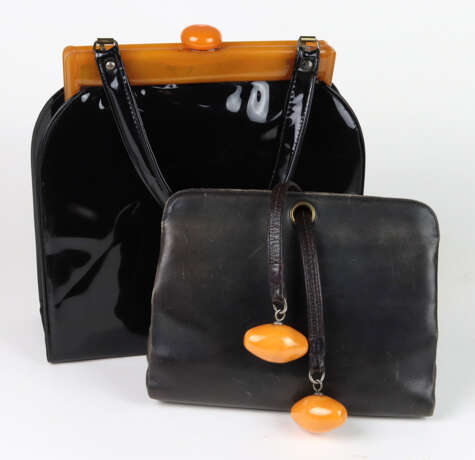 2 Handtaschen mit Bakelti - photo 1