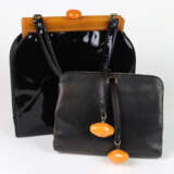 2 Handtaschen mit Bakelti - photo 1