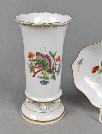 Meissen Vase und Schale *Chinesischer Schmetterling* - photo 2