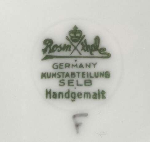 Rosenthal große Vase Handmalerei - photo 3