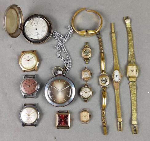 14 Armband- und Taschenuhren - photo 1