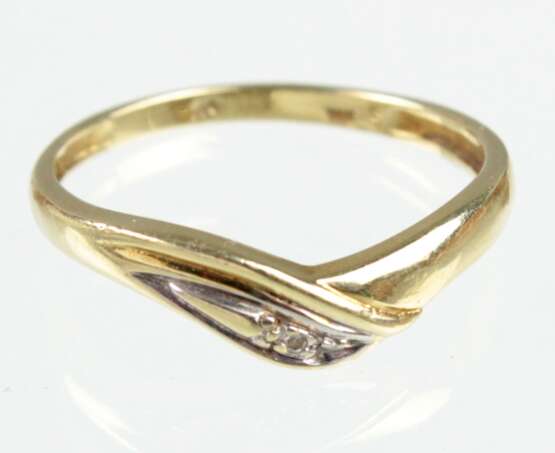 Diamant Ring - GG 585 - Foto 1