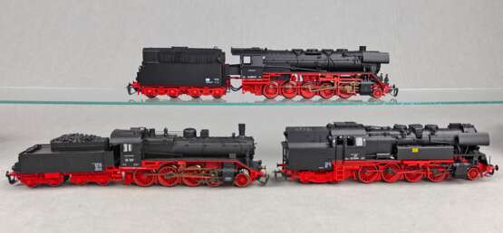 3 Modellbahn Dampf Loks Spur TT - photo 1