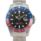 ROLEX, GMT MASTER,”POINTED CROWN GUARDS”, “PEPSI”, STEEL, REF. 1675 - фото 2